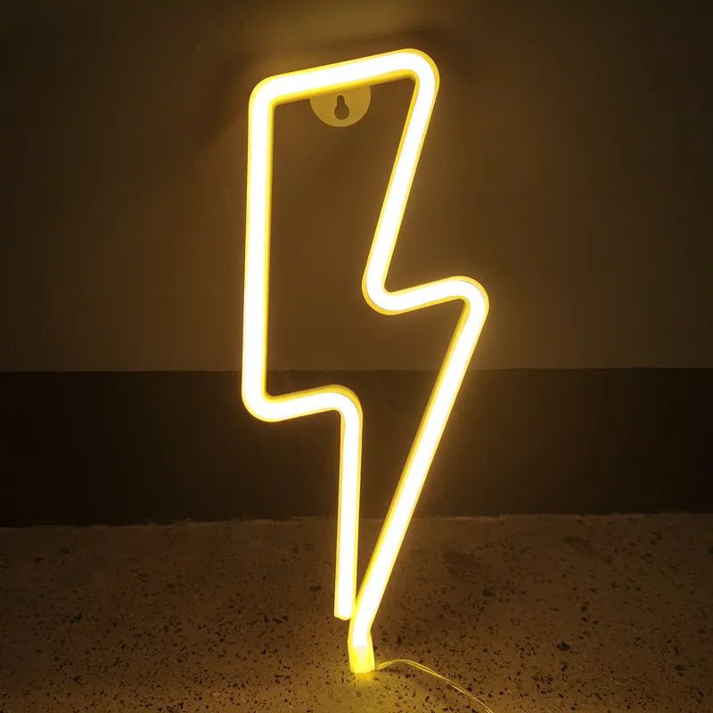 Neon Lightning Lamp - Neon Lightning Lamp - NeonDrop